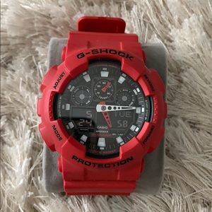 G-shock Red Watch
